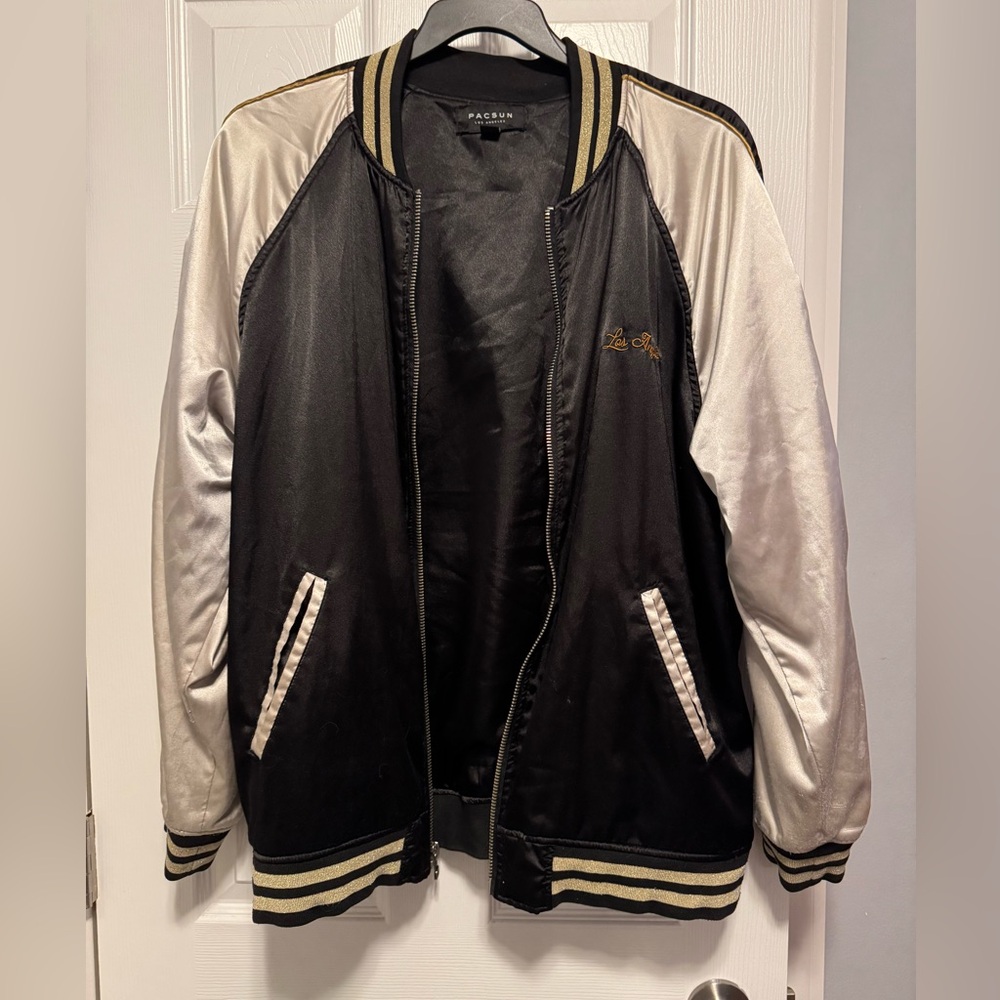 Mens Tiger Los Angeles Bomber Jacket